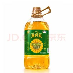 福临门 黄金产地 非转基因 压榨玉米油 4L