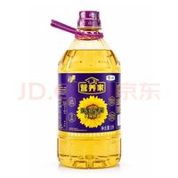 福临门 中粮出品 食用油 营养家 黄金小黑葵葵花仁油 3L*1瓶