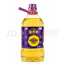 福临门 中粮出品 食用油 营养家 黄金小黑葵葵花仁油 3L*1瓶