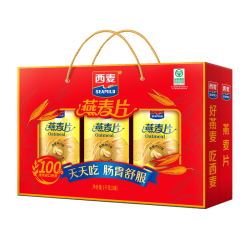 西麦 燕麦核桃粉礼盒1kg中老年营养品送长辈健康礼FG
