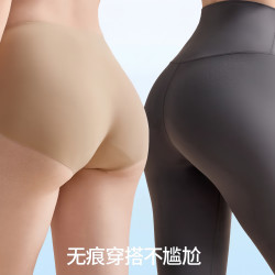 京喜自营-专用品牌 凉感冰丝无痕内裤女7A抑菌底裆少女蕾丝中腰三角裤 1条装（随机颜色） XL （130-150斤）