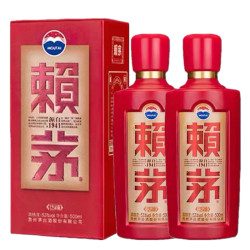 茅台 老酒收藏酒 茅台 赖茅酒 传禧 53度 酱香型 2018年 500mL 2瓶