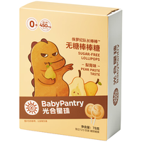 BabyPantry 光合星球 无糖棒棒糖 梨膏味 78g