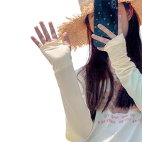 Fiton Ton 冰感防晒袖套 女款 黑色 均码