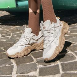 FILA 猫爪5丨老爹鞋通勤女鞋运动鞋厚底增高时尚百搭休闲鞋