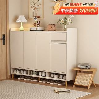LEADTEK 鞋柜门口入户柜2026新款收纳柜一体靠墙玄关柜子多层家用楼道鞋架