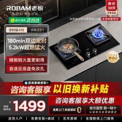 老板 23BX-E1 5.2kW猛火双灶燃气灶
