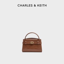 CHARLES & KEITH CK2-50270880 鳄鱼纹凯莉包