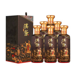 茅台酱香酒 贵州茅台汉酱酒 匠心传承 53度酱香型白酒500ml*6瓶