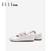88VIP：ELLE kids ELLEkids童鞋 浅口皮鞋女童公主鞋春季气质女孩玛丽珍鞋儿童单鞋