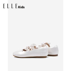 ELLE kids ELLEkids童鞋 浅口皮鞋女童公主鞋春季气质女孩玛丽珍鞋儿童单鞋