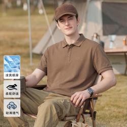 吉普 40支210克棉 翻领短袖POLO衫