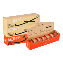 连咖啡 每日鲜萃系列组合装 浓醇原味7颗+马达加斯香草7颗
