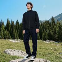 361° 宽松时尚休闲男式开襟卫衣简约男式运动卫衣
