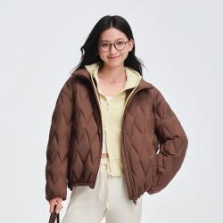 波司登 女短款鸭绒休闲轻薄保暖外套羽绒服