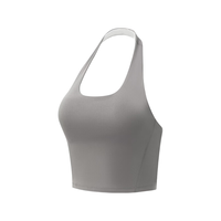 MAIA ACTIVE 云感BRA露背U领挂脖运动内衣 儒雅灰 M