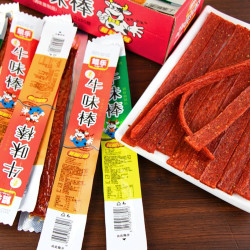 鲲乐 牛味棒辣条网红麻辣辣条大礼包怀旧辣条8090怀旧零食宿舍辣条小吃