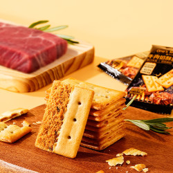 1号会员店 纯牛肉馅酥脆饼干 258g