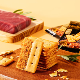 1号会员店 纯牛肉馅酥脆饼干 258g