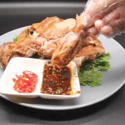 云青 中华叫花鸡500g整只卤味开袋即食熟食营养真空包装