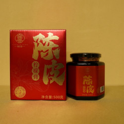 粤宝堂 十年陈皮香水柠檬500克/罐