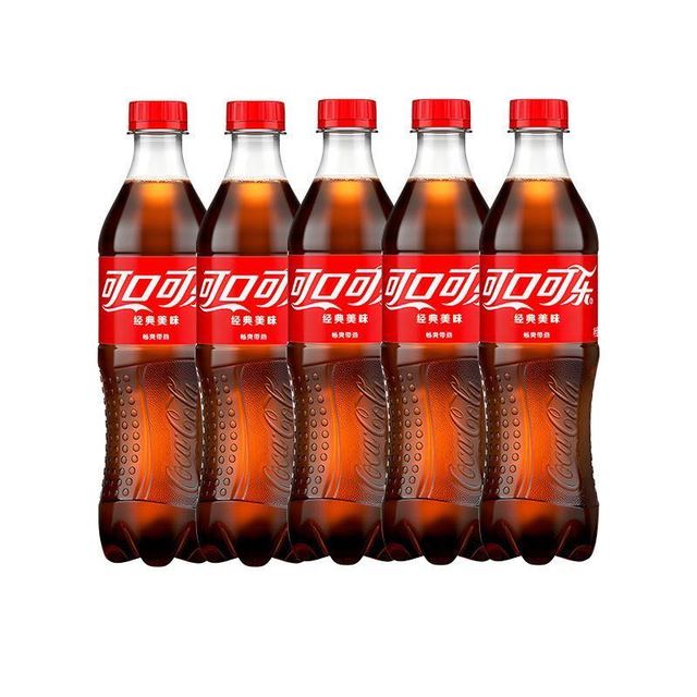 可口可乐 含糖碳酸饮料 500ml*5瓶