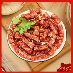 台汇腊肠 广式香肠500g  五福香肠 真空 纯猪肉 常温