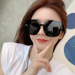 超大框新款太阳镜时尚网红明星同款复古韩版潮黑框墨镜女显脸小夏