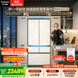 Panasonic 挪威海系列 NR-EW70MGA-W 风冷多门冰箱 700L 星耀白