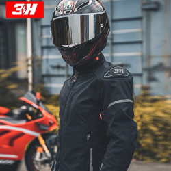 3H磐石黑色男款防水保暖骑行服头盔新款2026衣服高级四季通用防风