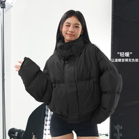 11Estranger 11E “轻暖”短款收腰保暖肯豆风美拉德立领短款男女秋冬美式潮棉服