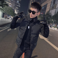 立领棉衣外套男士冬季潮牌加厚保暖爆款棉服男装2025新款痞帅棉袄
