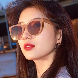 安纳塔A72网红茶色防紫外线墨镜女时尚大框潮太阳镜遮阳潮流女士