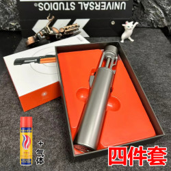 焊枪户外喷火手持打火机直冲防风喷枪充气点火器烧烤高温