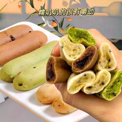 同元味 手指麻薯面包解馋休闲小零食卡0减糕点脂代早晚餐办公室宿舍推荐