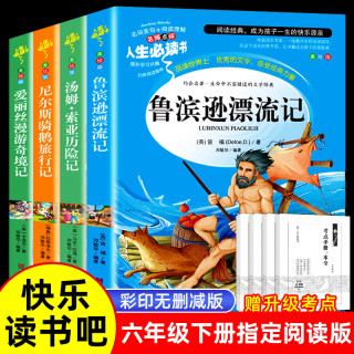 课外书 鲁滨逊漂流记原著正版尼尔斯骑鹅旅行记