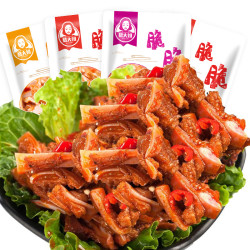 猪脆骨香辣味零食追剧休闲美食小吃下酒菜熟即食新鲜味道肉香