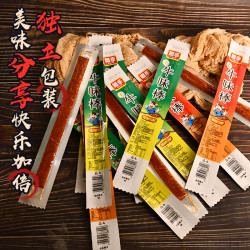 鲲乐 牛味棒辣条小零食牛板筋麻辣味棒辣条网红麻辣面筋休闲解馋小零食
