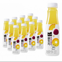 88VIP：美汁源 益生元百香果饮品420ml*12瓶