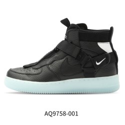 NIKE 正品 AIR FORCE 1 UTILITY MID男空军1号中帮板鞋AQ9758