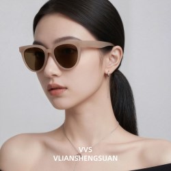 VVS 眼镜墨镜太阳镜方圆板材网红时尚潮流气质百搭街拍KRISTEN