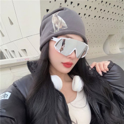 户外偏光眼镜男运动遮阳镜网红变色时尚护目镜防紫外线潮流无框女
