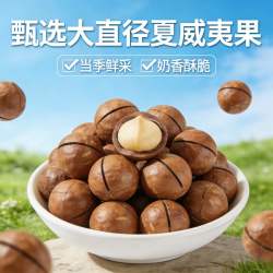 王口街 夏威夷果奶香味新货薄壳大颗粒坚果炒货孕妇干果零食批发