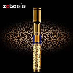 Zobo/正牌双过滤烟嘴(粗中细)三用双芯过滤嘴高档龙纹过滤嘴