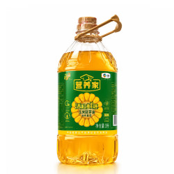 福临门 中粮出品 食用油 玉米油 营养家 活粒鲜胚玉米胚芽油 3L*1桶