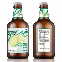 雪花 啤酒(Snowbeer)越小啤青梅气泡岛黄酒精酿啤酒330ml*1瓶