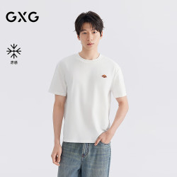 GXG 男装卡通图案圆领男士短袖T恤