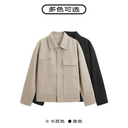 GXG 男装  双色时尚翻领夹克外套