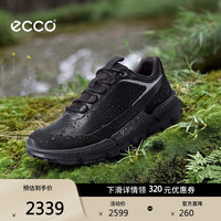 ecco BIOM 2.2 TRL 轻便减震 黑色 41码 男士休闲鞋