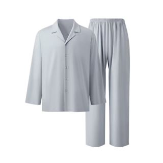 YOUKESHU 男士纯棉家居服睡衣套装
